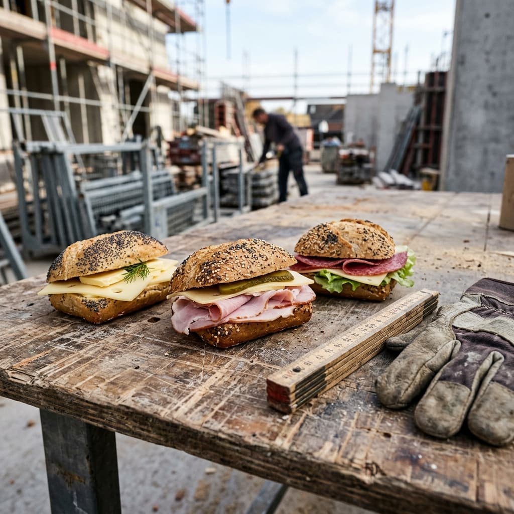 Belegtes Brötchen