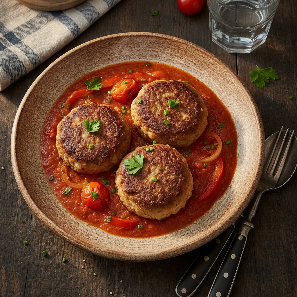 Frikadellen in Tomatensauce