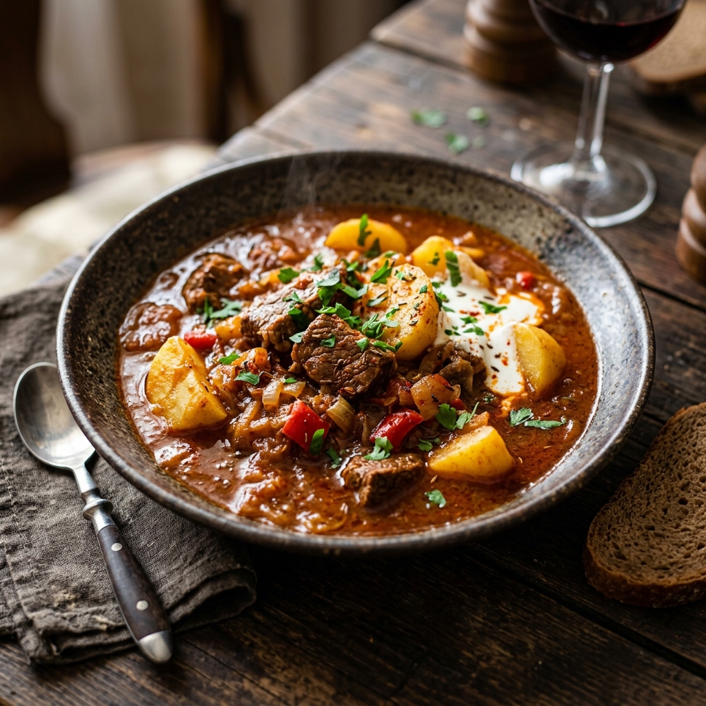 Spareribs in Tomatensauce mit Kartoffelpüree