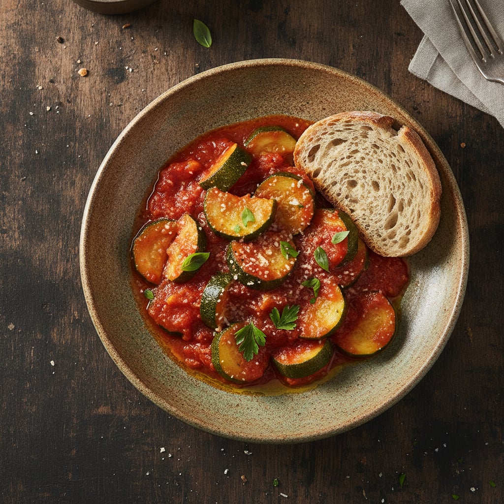 Zucchini in Tomatensauce